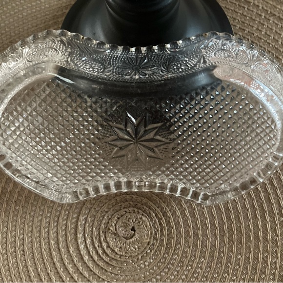 Duncan & Miller Crystal Sandwich Tray - Picture 2 of 11
